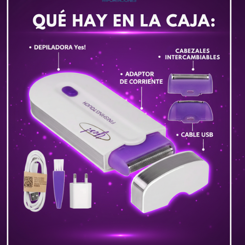 Depiladora VENUS YES Sin dolor e irritación