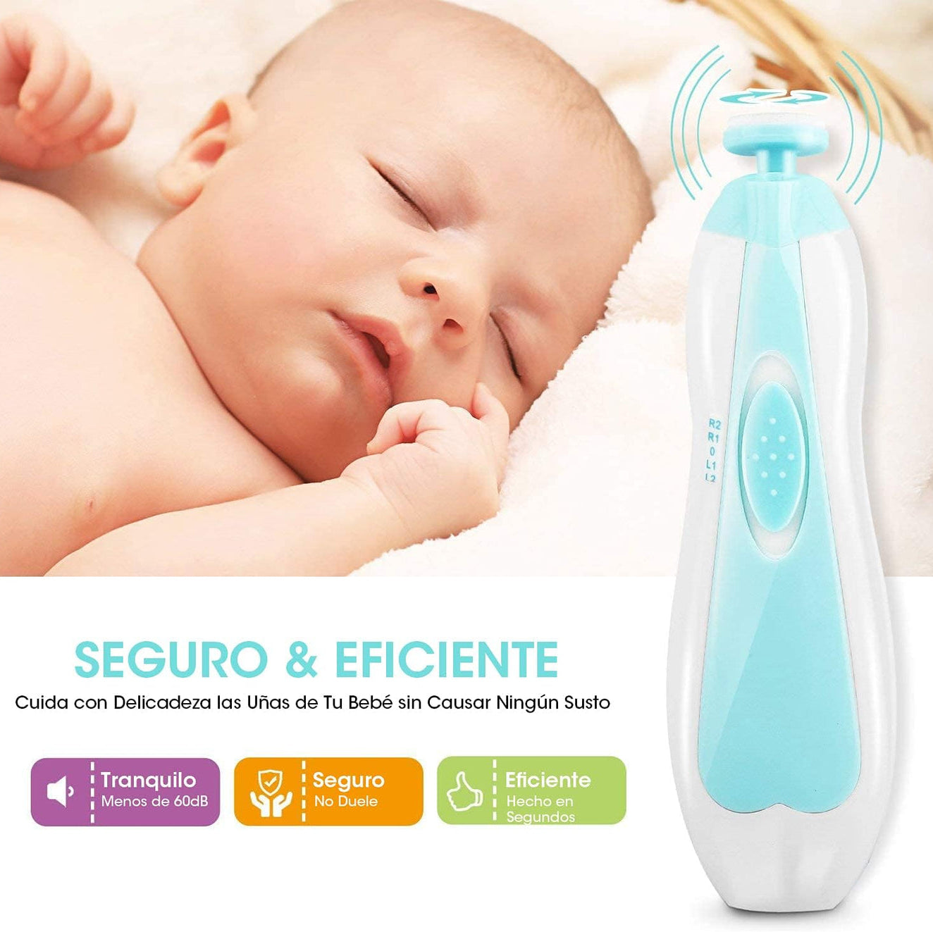 SuaviINails™ Lima para bebés + ENVIO GRATIS