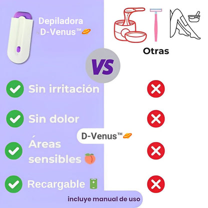 Depiladora VENUS YES Sin dolor e irritación
