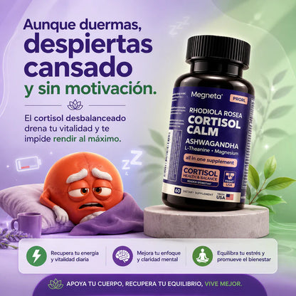 Cortisol Calm+ No mas estrés ni hinchazón