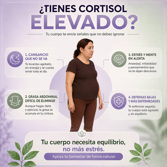 Cortisol Calm+ No mas estrés ni hinchazón