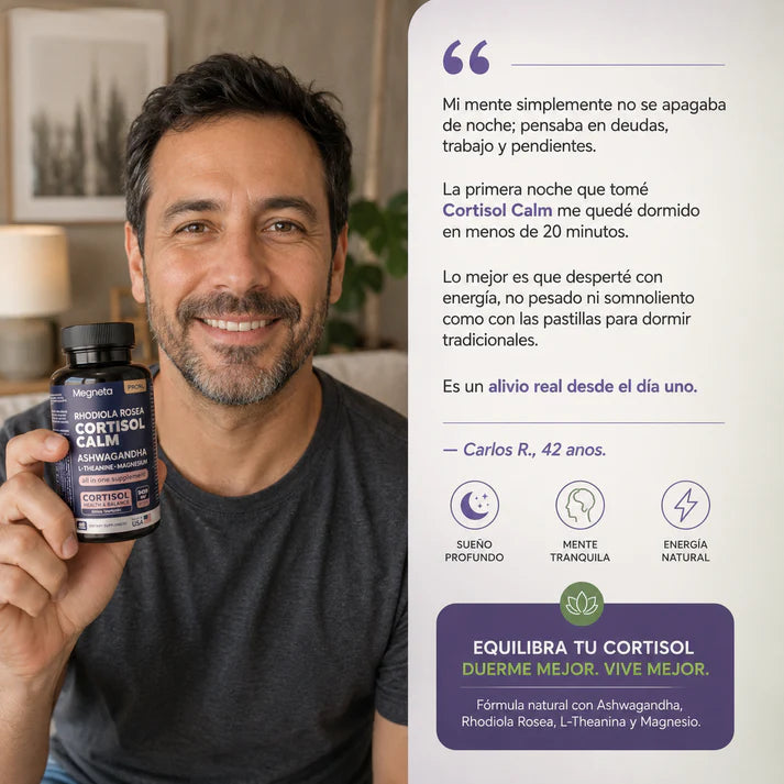 Cortisol Calm+ No mas estrés ni hinchazón